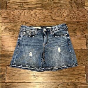 Pilcro and the Letterpress Anthropologie Slim Boyfriend Short Size 27